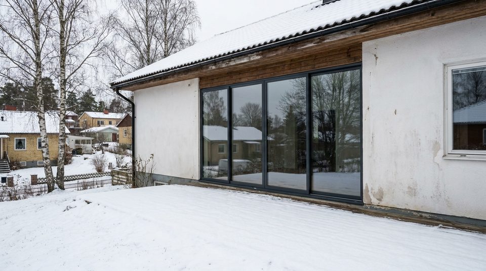 Fasadmålning-projekt i Nacka